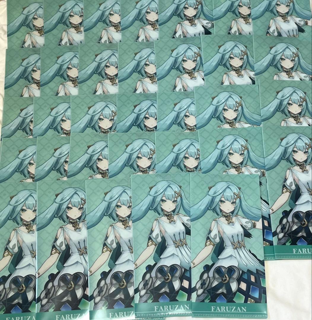 原神 ファルザン GiGO チケットファイル 原神 GiGO オリジナルチケットファイル セガ限定オリジナルグッズが