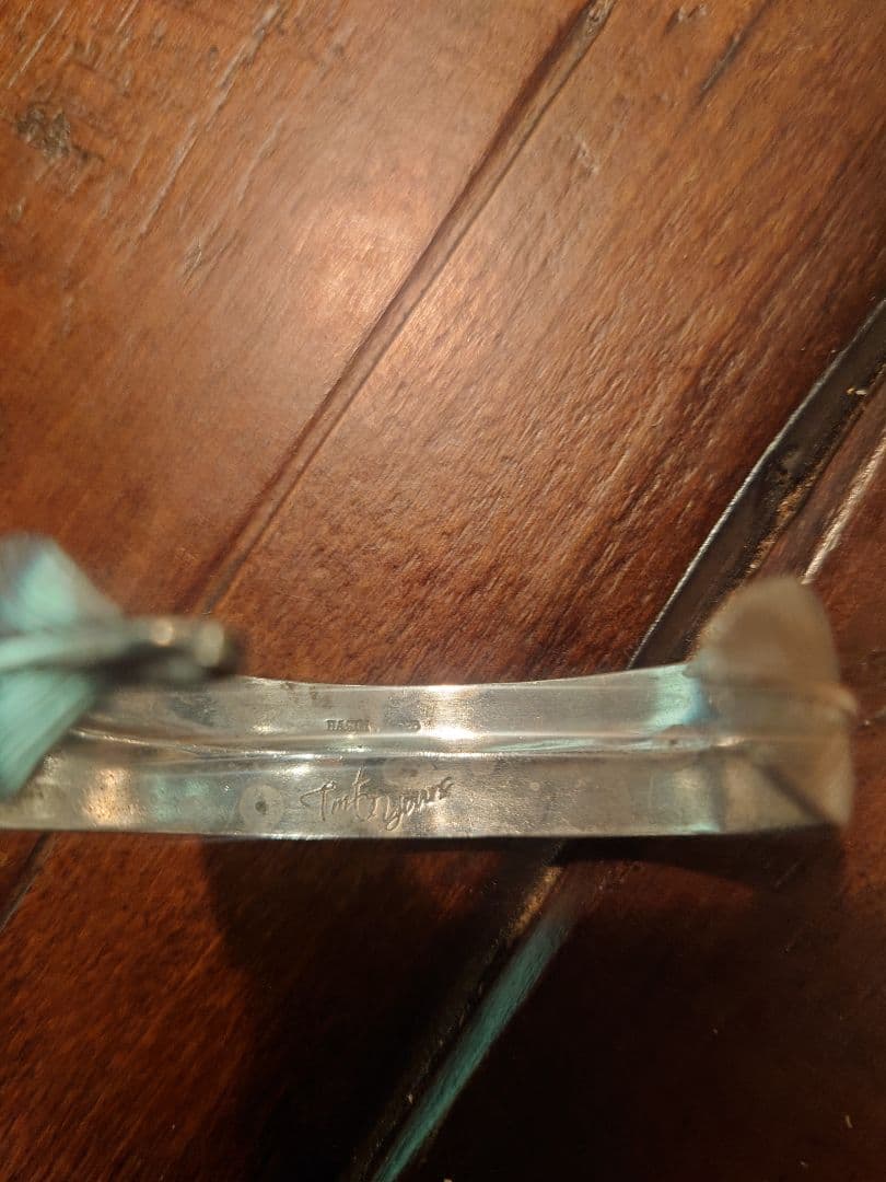 HARIM×TMTフェザーバングル SILVER925　ネイティブ