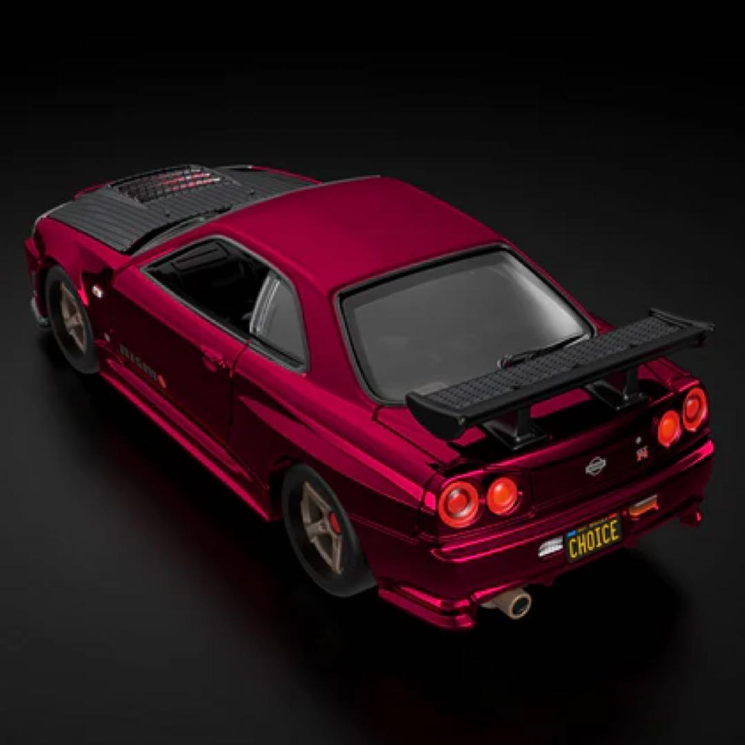 ホットウィール 限定 sELECTIONs GT-R（BNR34） 2台セット