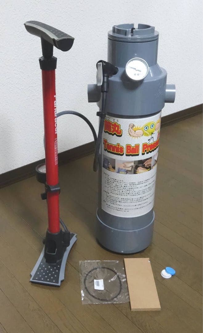 筒丸34 (テニスボール加圧・再生ホルダー) 正規 品