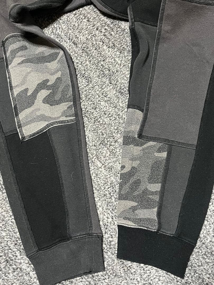 1PIU1UGUALE3 RELAX カモフラ スウェット セットアップ XL