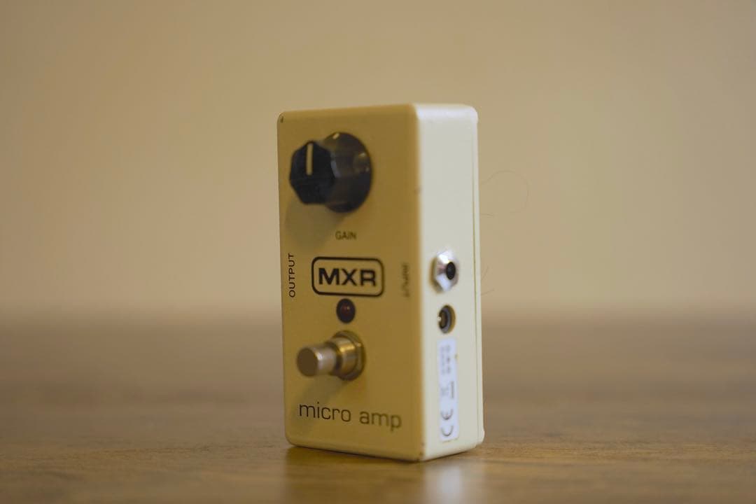 MXR micro amp 動作確認済み