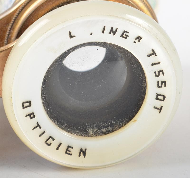 オペラグラス 七宝 PARIS TISSOT OPTICIEN M R4315