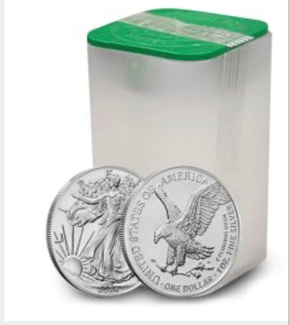 アメリカ 「イーグル・ウオーキング リバティ」純銀 1オンス 銀貨【20枚】 アメリカ 「イーグル・ウオーキング リバティ」純銀 1オンス 銀貨【20