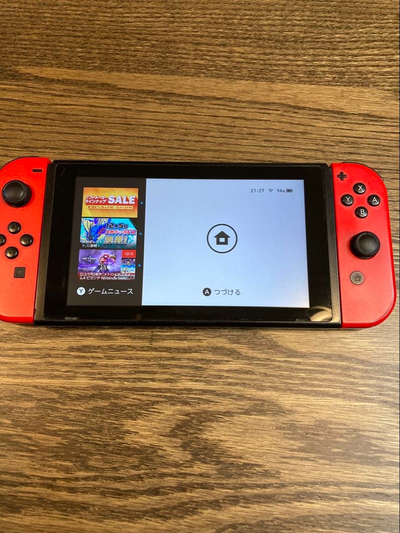 Nintendo switch 本体　マリオオデッセイモデル