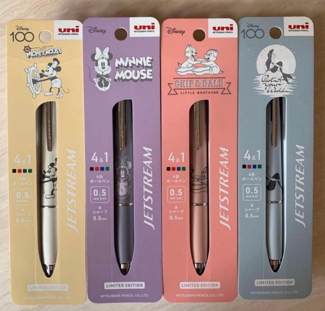 ジェットストリーム4&1 JET STREAM 100周年 ディズニー　ミニー 三菱鉛筆 多機能ペン | ジェットストリーム 4&1 0.5 限定 ディズニー
