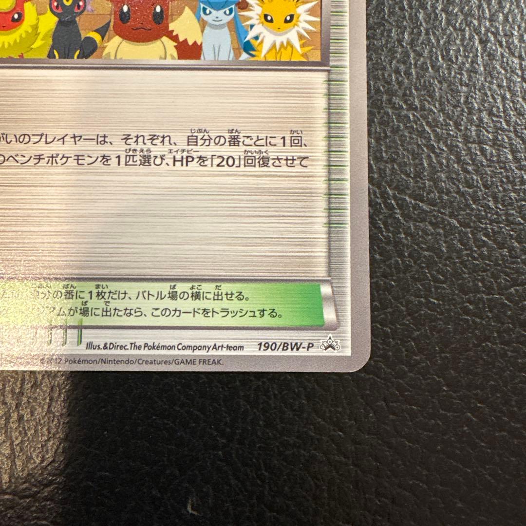 ポケモンセンター　190/BW-P ブイズ　プロモ　ブラッキー