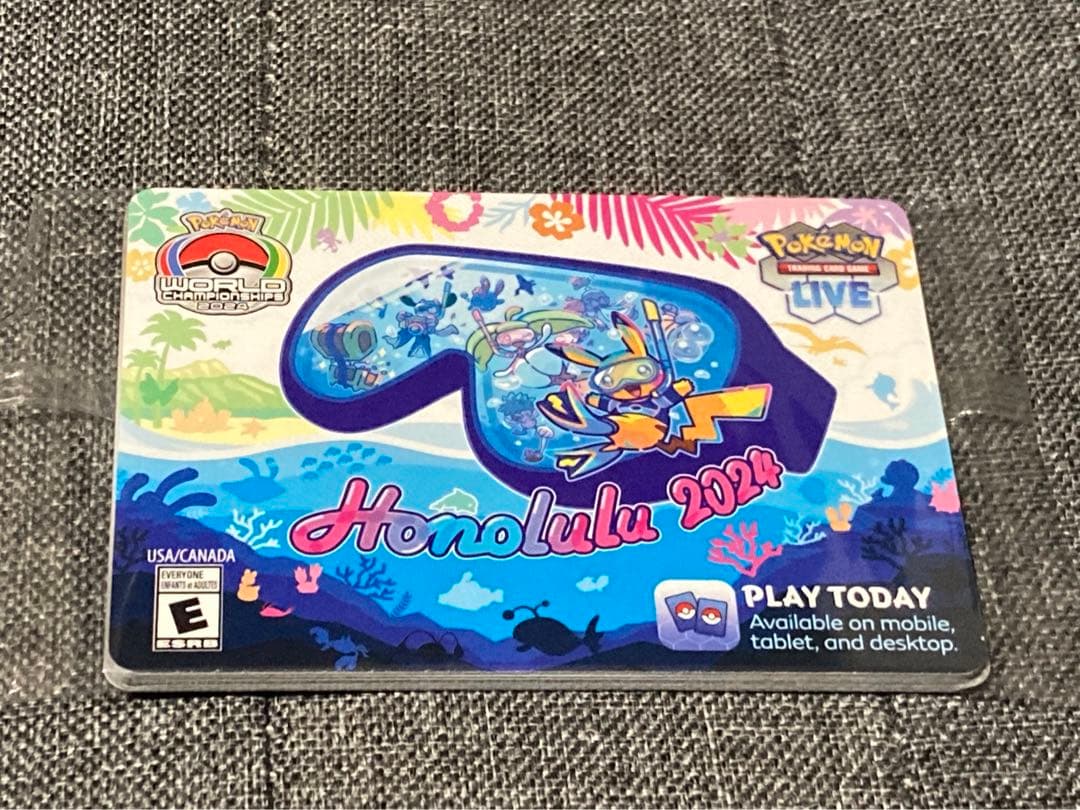ポケモンカード WCS 2024 世界大会 パラダイスリゾート ホノルル 未