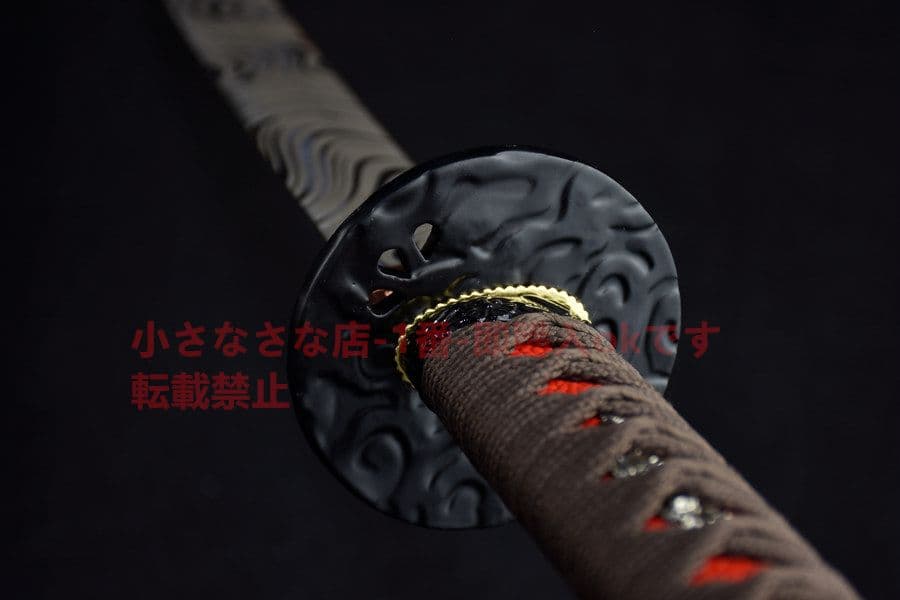 ダマスカス紋 武具　刀装具　日本刀　模造刀   居合刀