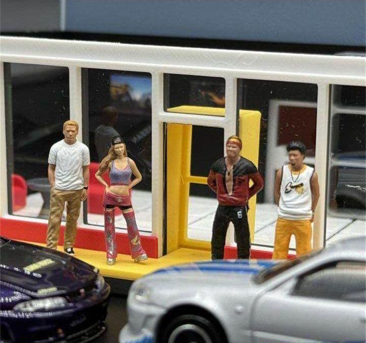 ★《数量限定》☆■1/64【ワイルド・スピード4体セット】（新品・未使用品）