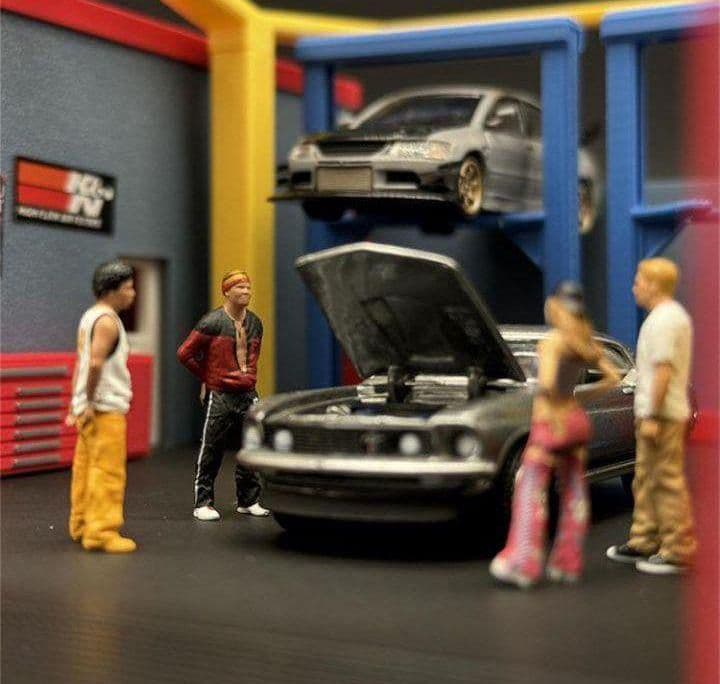 ★《数量限定》☆■1/64【ワイルド・スピード4体セット】（新品・未使用品）