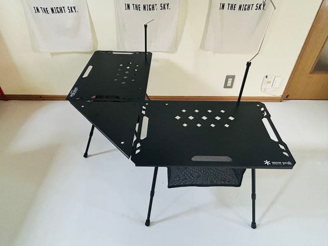 キャンプテーブルセット カバン付き IGTテーブル2個 1個追加(合計3個)可能