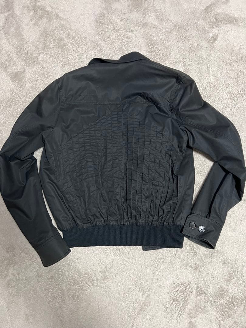 Dior Homme 2008年 背面プリーツ ボンバージャケット 46サイズ - メルカリ