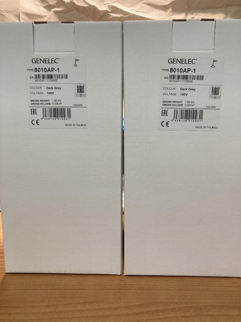 GENELEC 8010Aスタジオモニタースピーカー