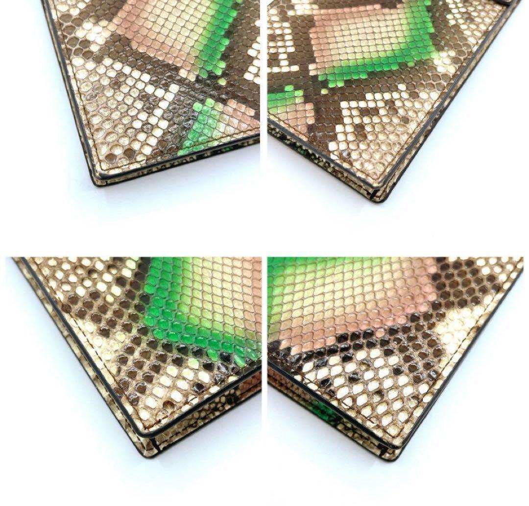 【希少】JIMMY CHOO パイソンレザー スマホショルダー 正規品 極美品