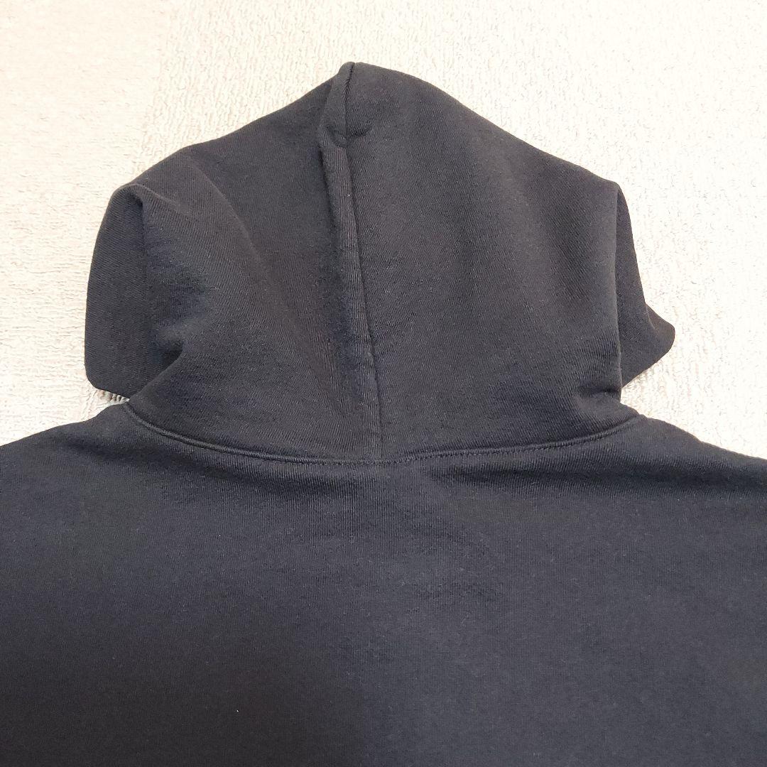 ロサンゼルスアパレル　14オンス　ブラック　裏起毛 ジップパーカー　サイズ L