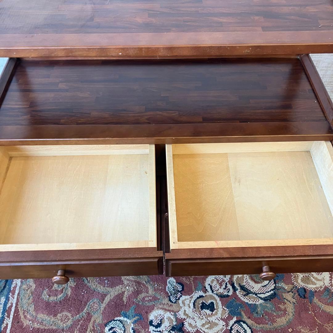 昭和レトロ カリモク 木製コールキャビネット 電話台 飾り棚