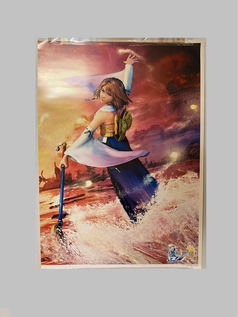 公式 ファイナルファンタジーX ポスター2枚 b2 ティーダ ユウナ