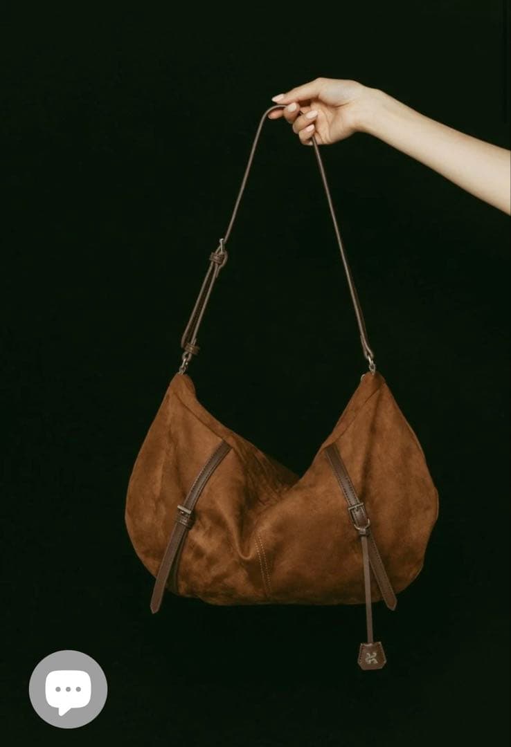 バッグ Knuth Marf suede moon bag