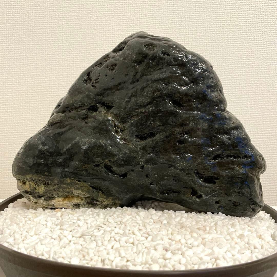 八海山石 蒼黒石 うぶ石 ジャグレ 6.1kg - メルカリ