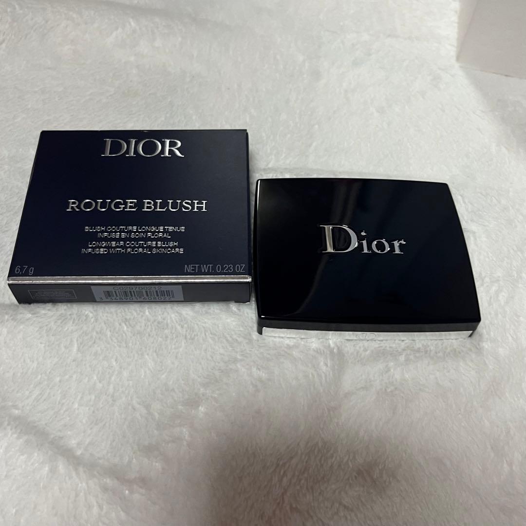 Dior スキン ルージュ ブラッシュ ピンクキルティングケース tutu
