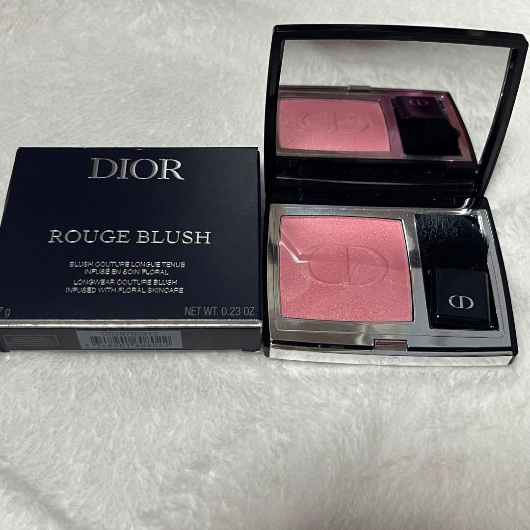 Dior スキン ルージュ ブラッシュ ピンクキルティングケース tutu