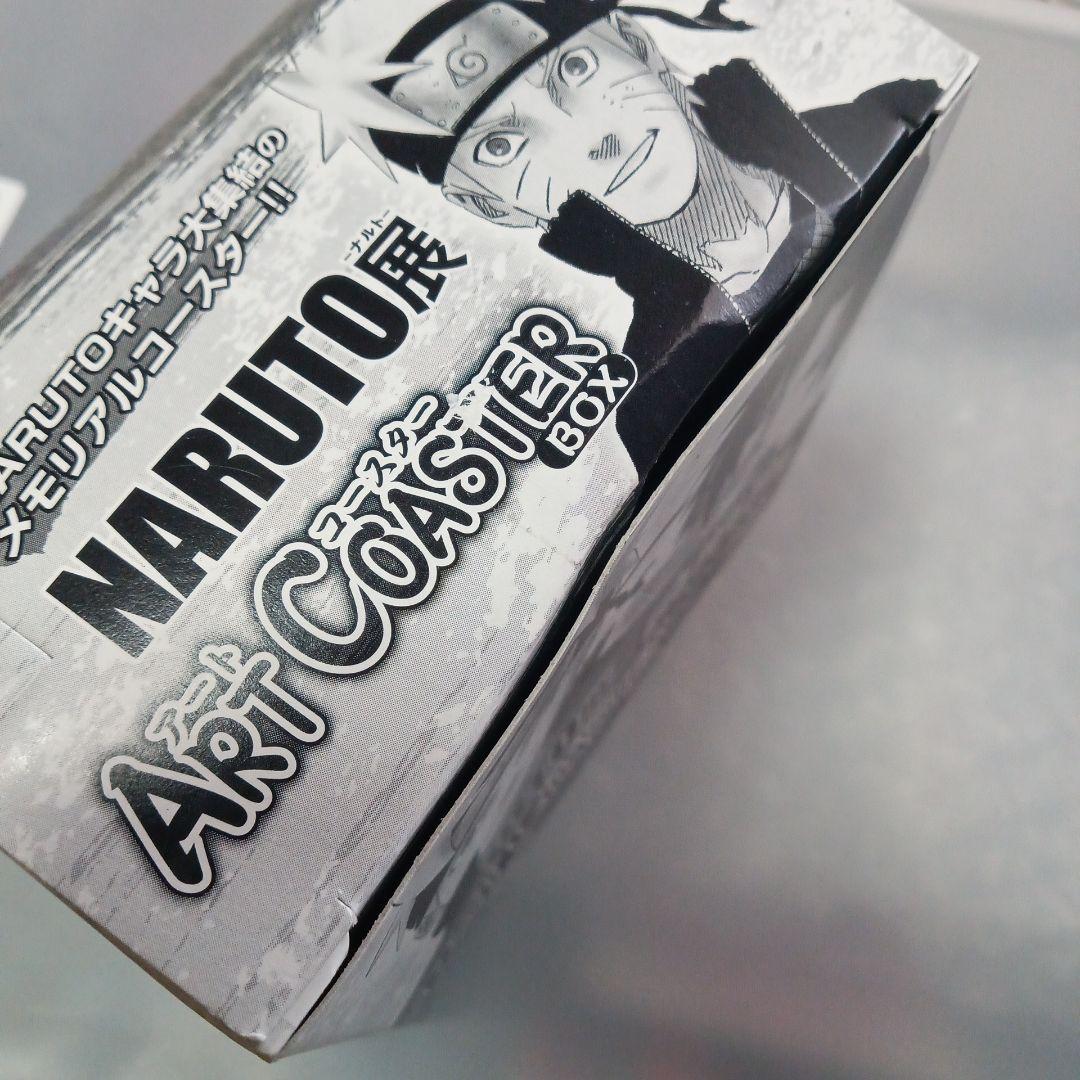 NARUTO展　アートコースター　コンプリートセット　BOX　ナルト　48枚
