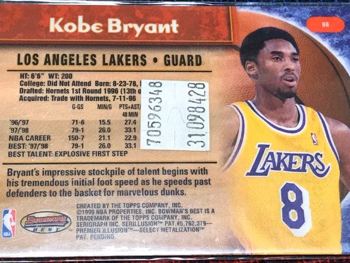 その他 Kobe Brayant Bawman's BEST