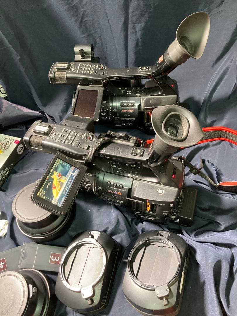 業務用ビデオカメラ本体　SONY EX1R 2台セット！