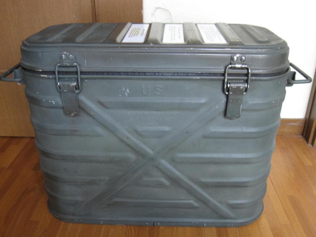 米軍放出 フードコンテナ 、カトラリー、ケース 中古品