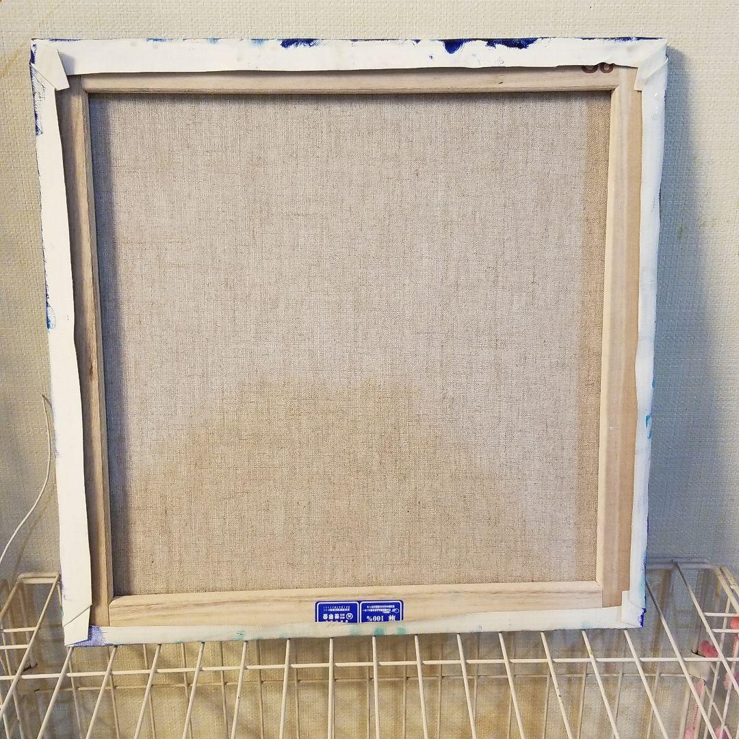 油絵 ゆうみ様専用 チンアナゴの間を泳ぐ仲良し魚