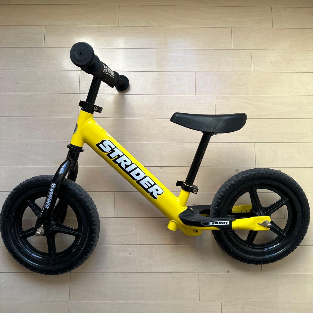 【美品】STRIDER SPORT イエロー 黄色 12インチ