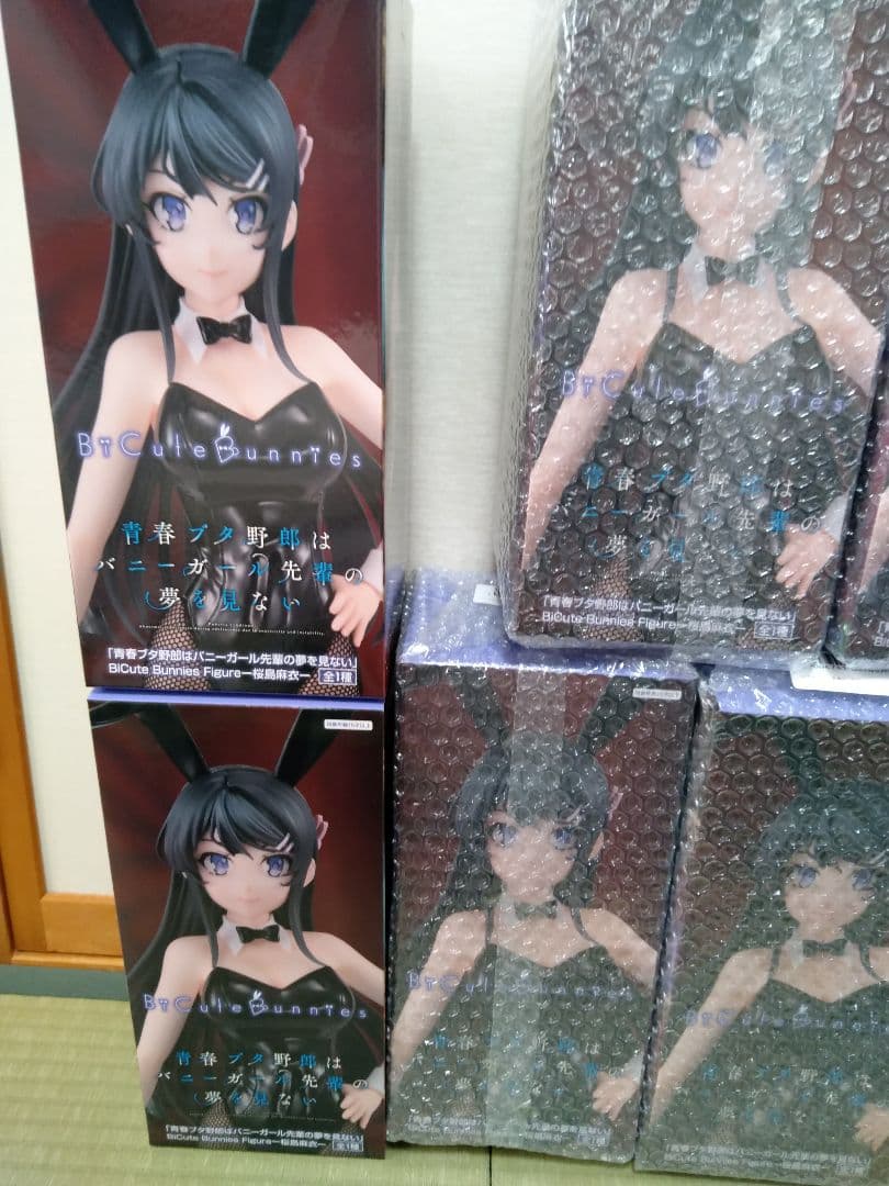 青春ブタ野郎　BiCute Bunnies Figure　桜島麻衣　１１点セット