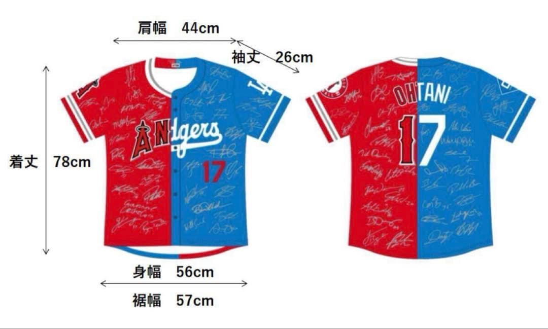⭐️2025最新非売品⭐️大谷翔平 ドジャース＆エンゼルスサイン