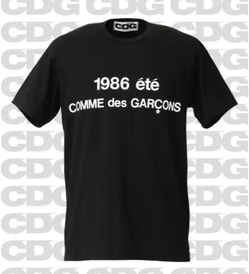 T-SHIRT 1986 COMME des GARÇONS ブラック - メルカリ