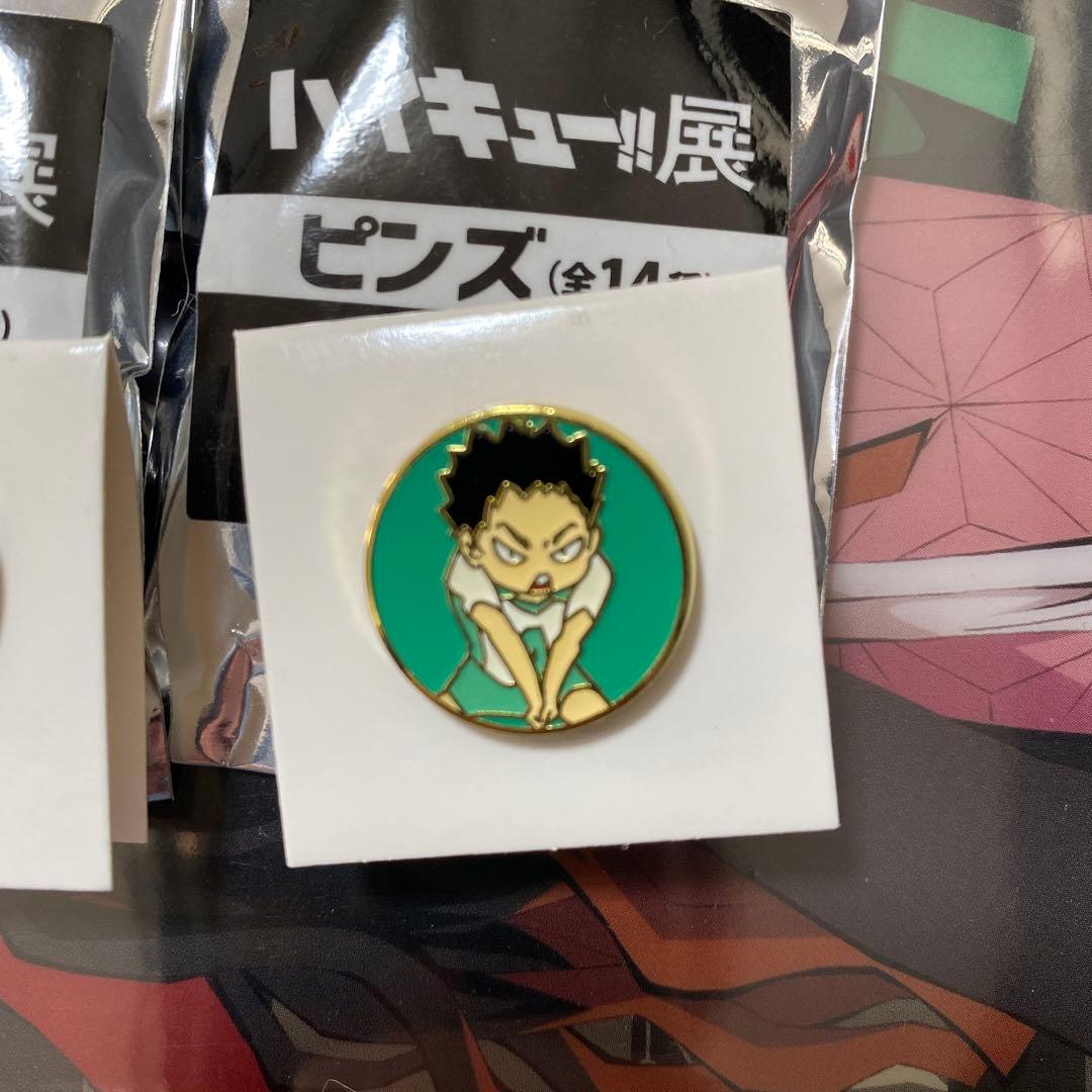 ハイキュー!! ピンバッジセット 7種　キーケース