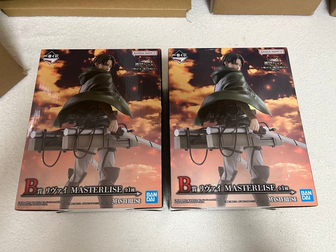 一番くじ 進撃の巨人 〜獣の巨人は俺が仕留める〜　A賞 B賞 ラストワン賞ほか