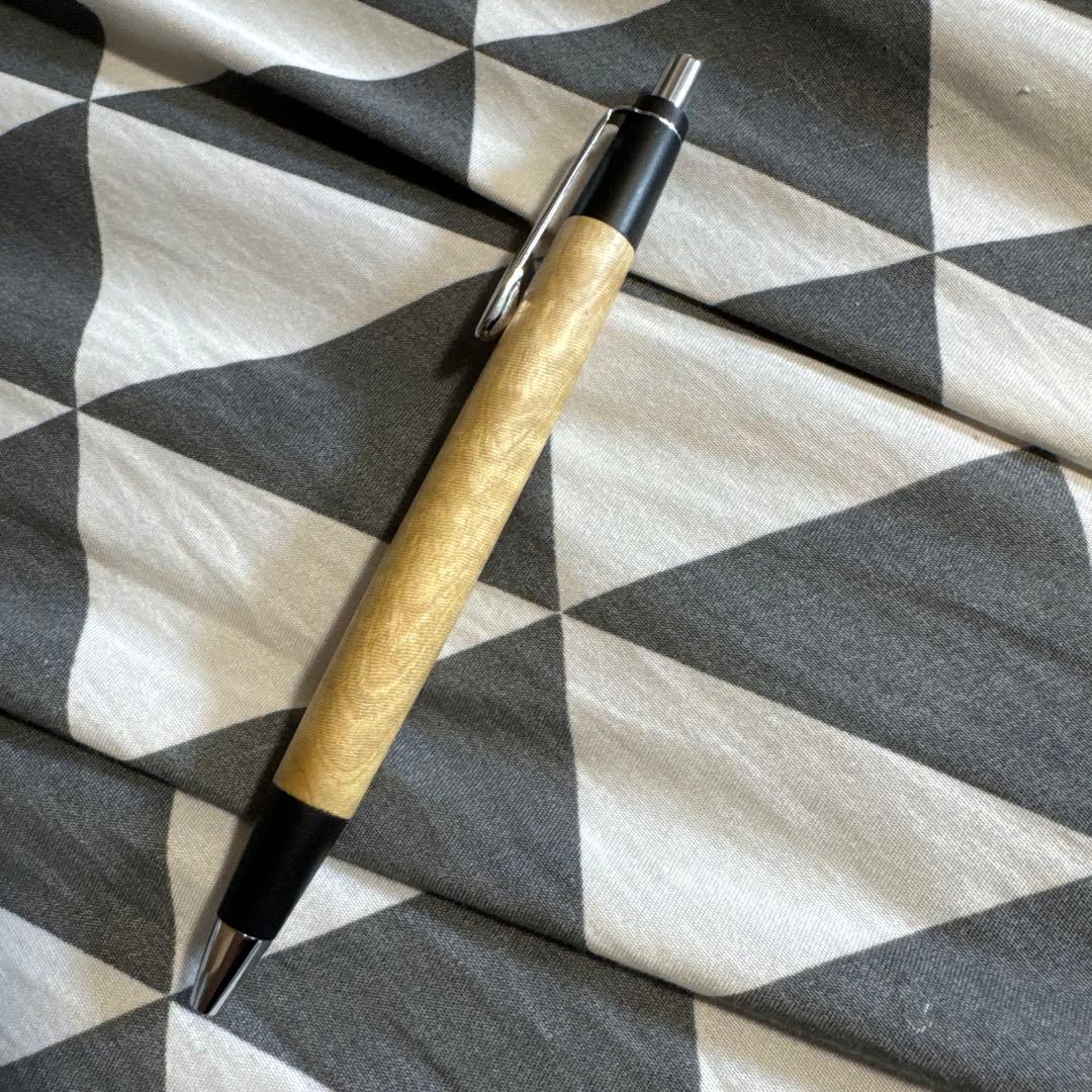 野原工芸 旧型シャーペン 栃縮杢 栃縮杢 シャーペン