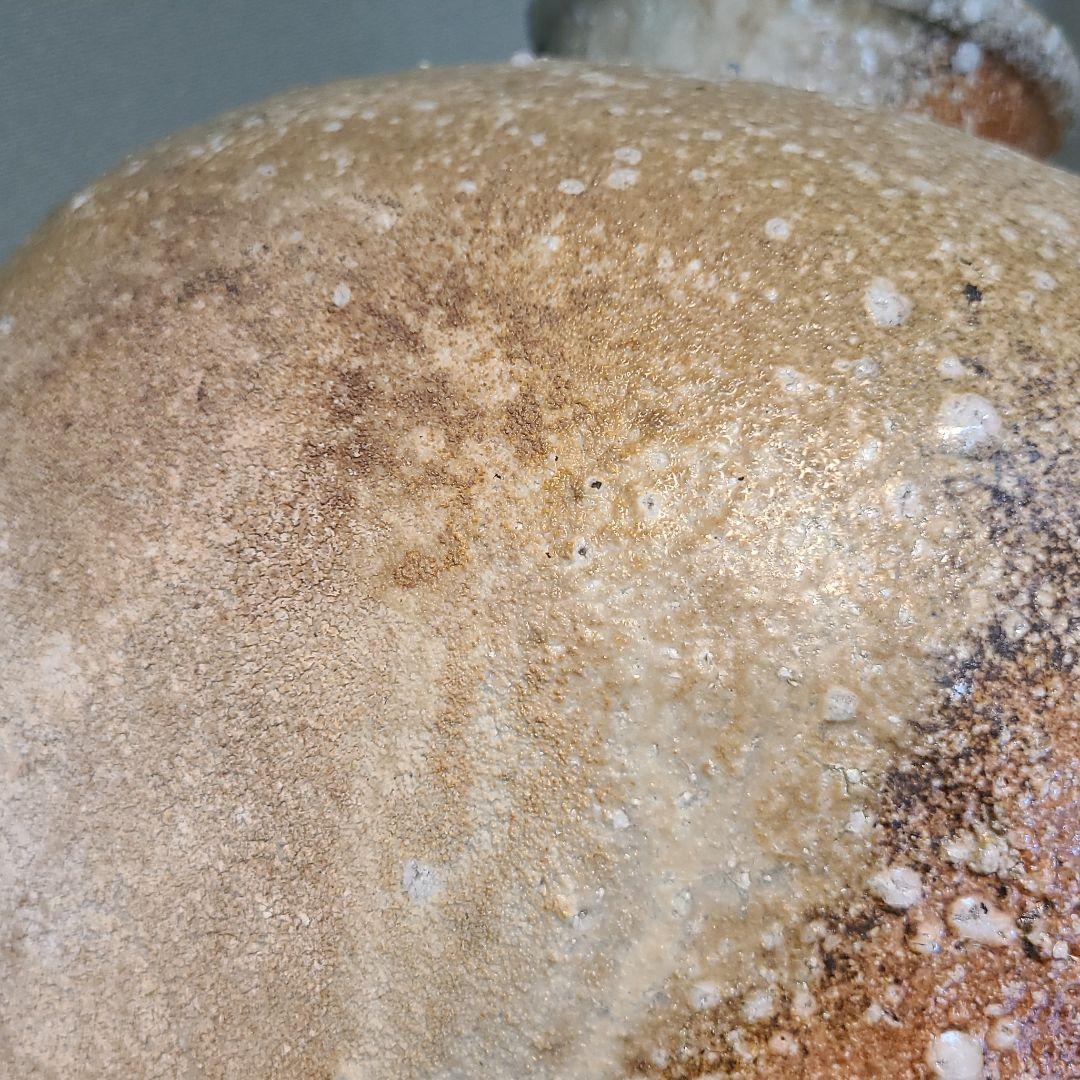 信楽焼 谷穹作 信楽壷 径1尺1.5寸（約35cm） 共箱なし 本物保証