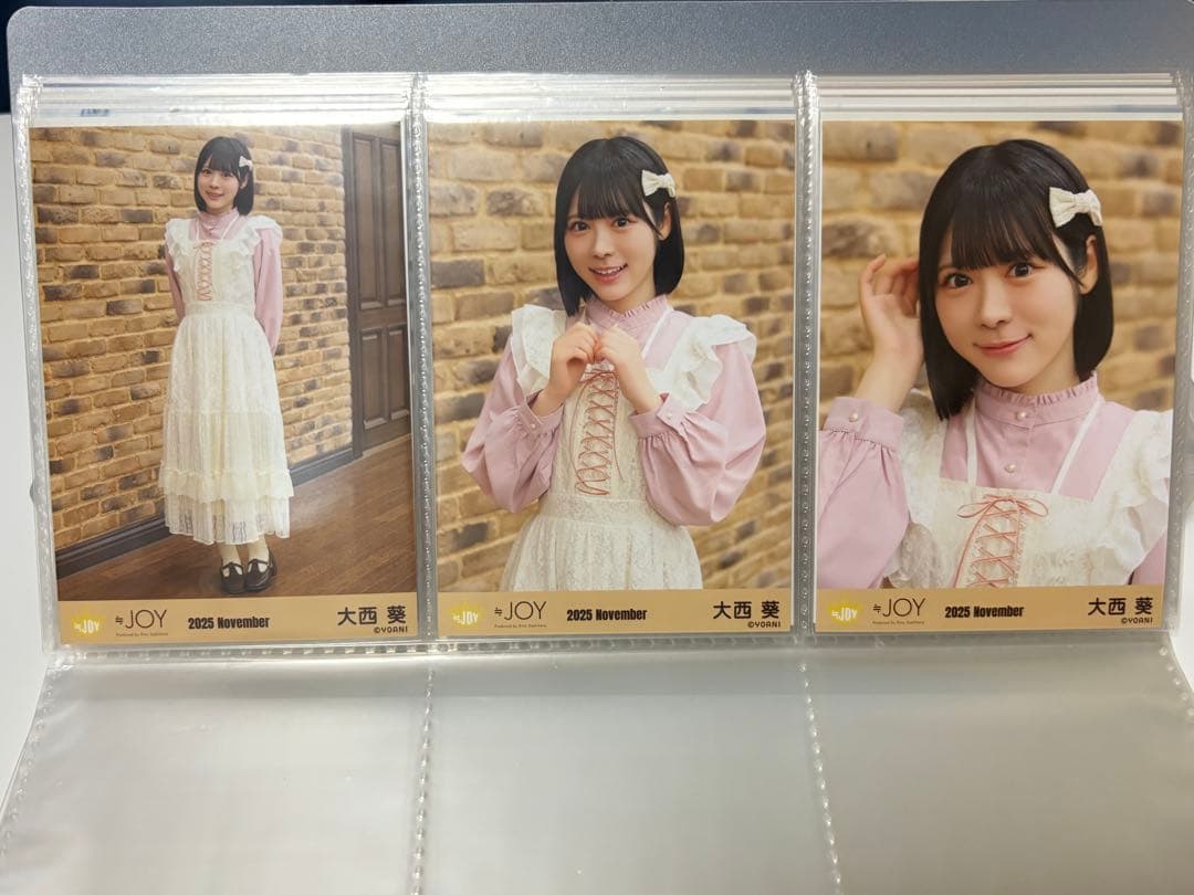 ニアジョイ　大西葵　フルコンプ　まとめ売り　直筆あり
