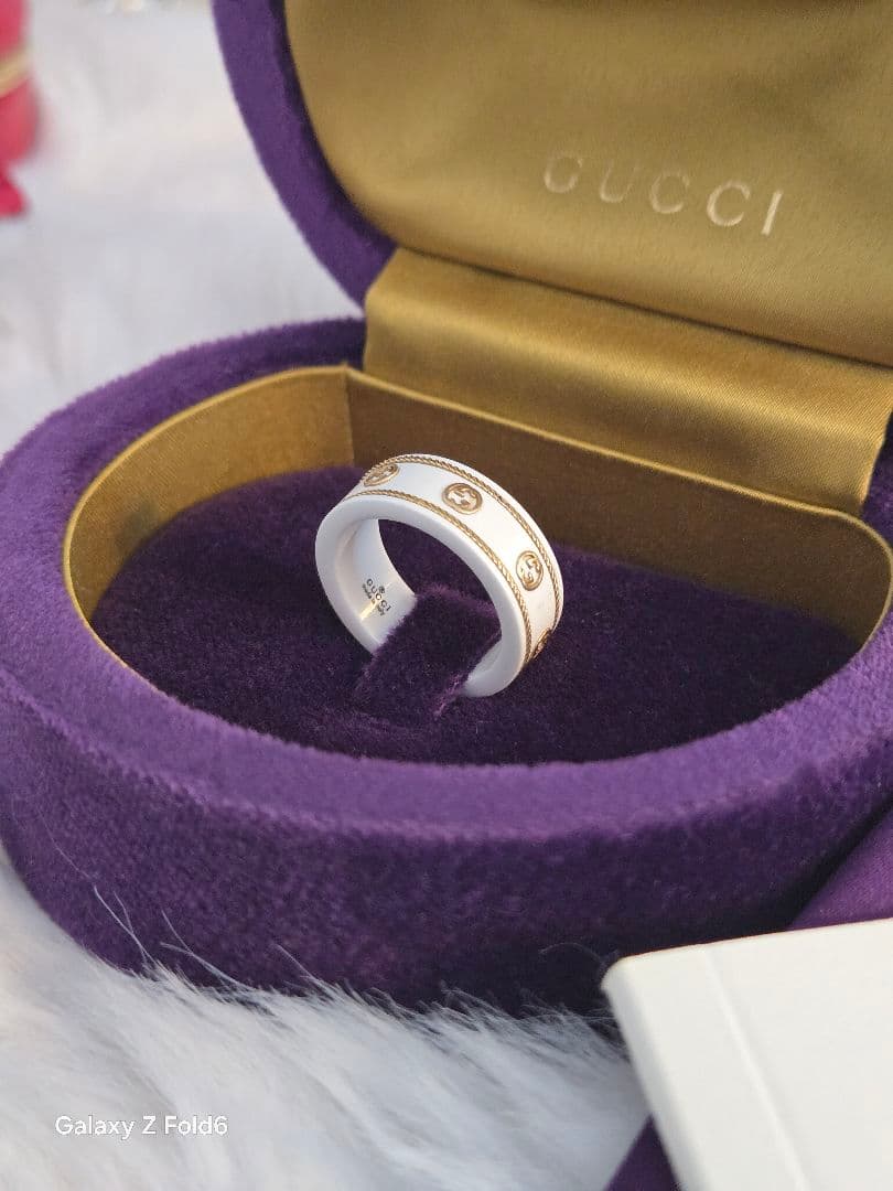 り*す様 GUCCI（グッチ）アイコンリング