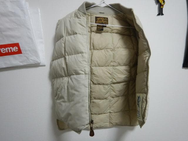 90s 80s エディーバウアー ダウンベスト Eddie Bauer 黒タグ