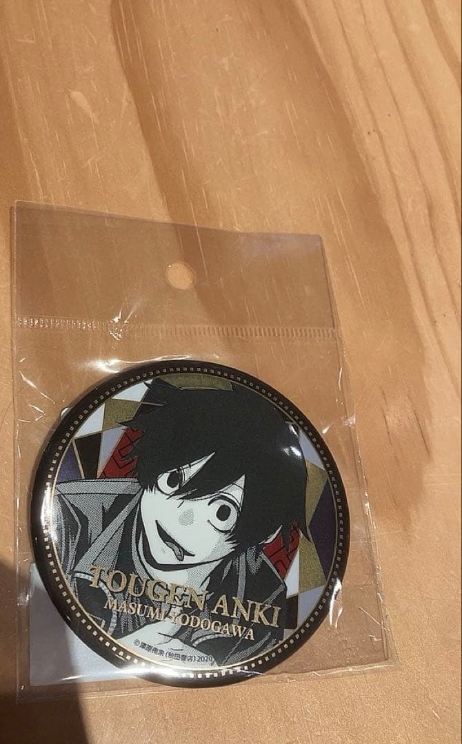 TSUTAYA 桃源暗鬼 淀川真澄 メタリック缶バッジ メタ缶 - メルカリ