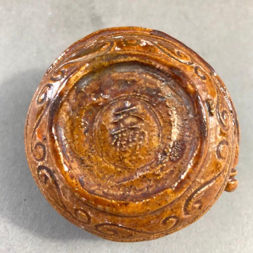 ⭐️茶道具 香合 布袋香合 五代 大樋 造 共箱 S75K - メルカリ