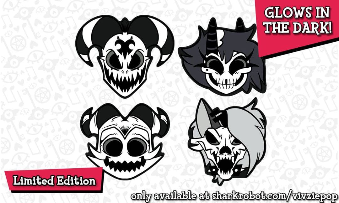 Helluvaboss Skull Inp Pin Set ヘルヴァボス ピンズ - メルカリ
