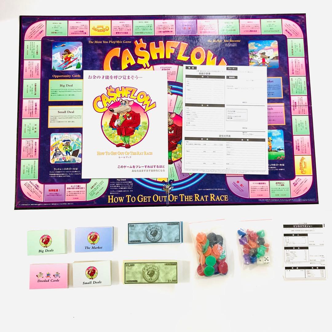 欠品なし 訳アリ】キャッシュフロー101 日本語版 ボードゲーム