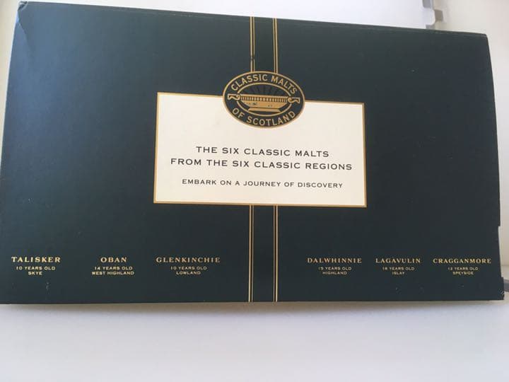 ウイスキーミニボトル 6本セット クラシックモルト