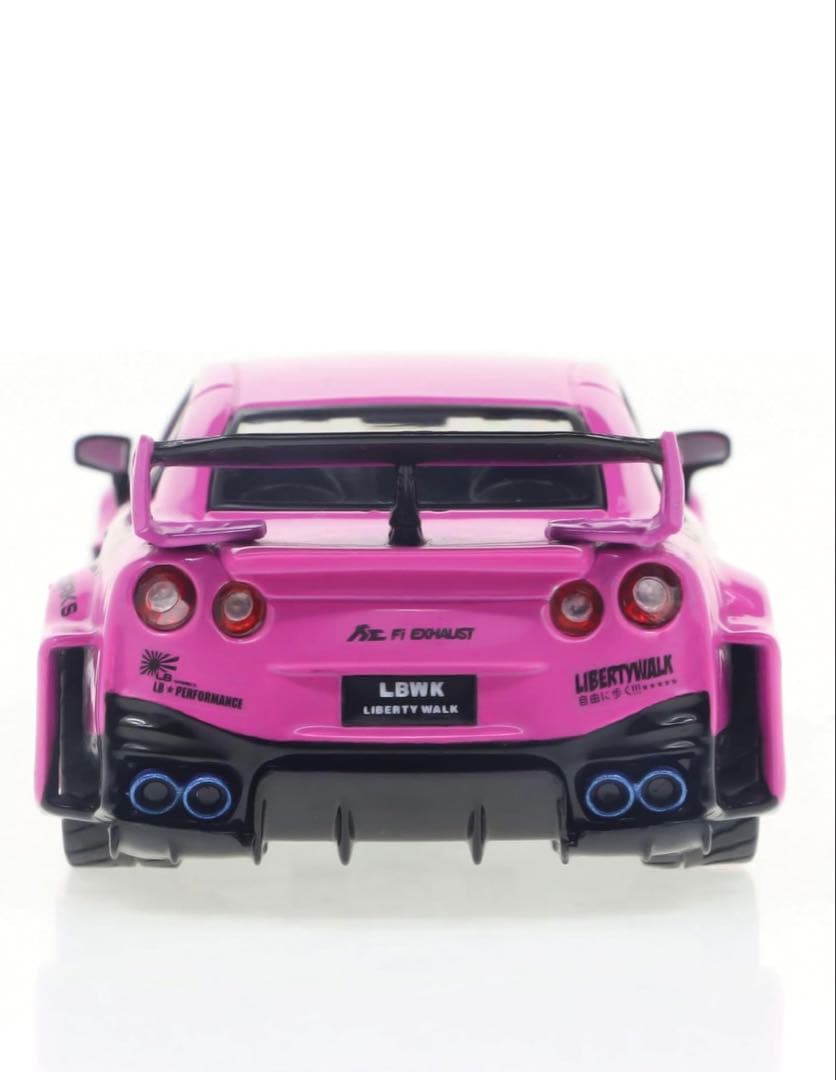 Liberty Walk GT-R ミニカー 1/43ピンク