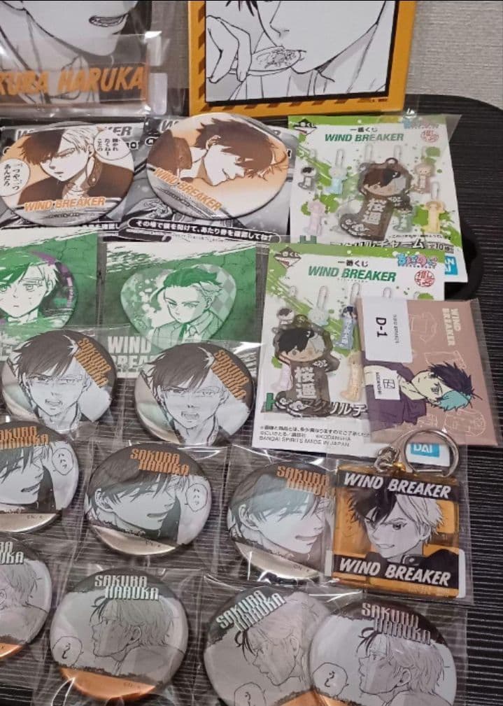 WIND BREAKER 桜遥　くじメイト　缶バッジ　アクスタ　特典カード