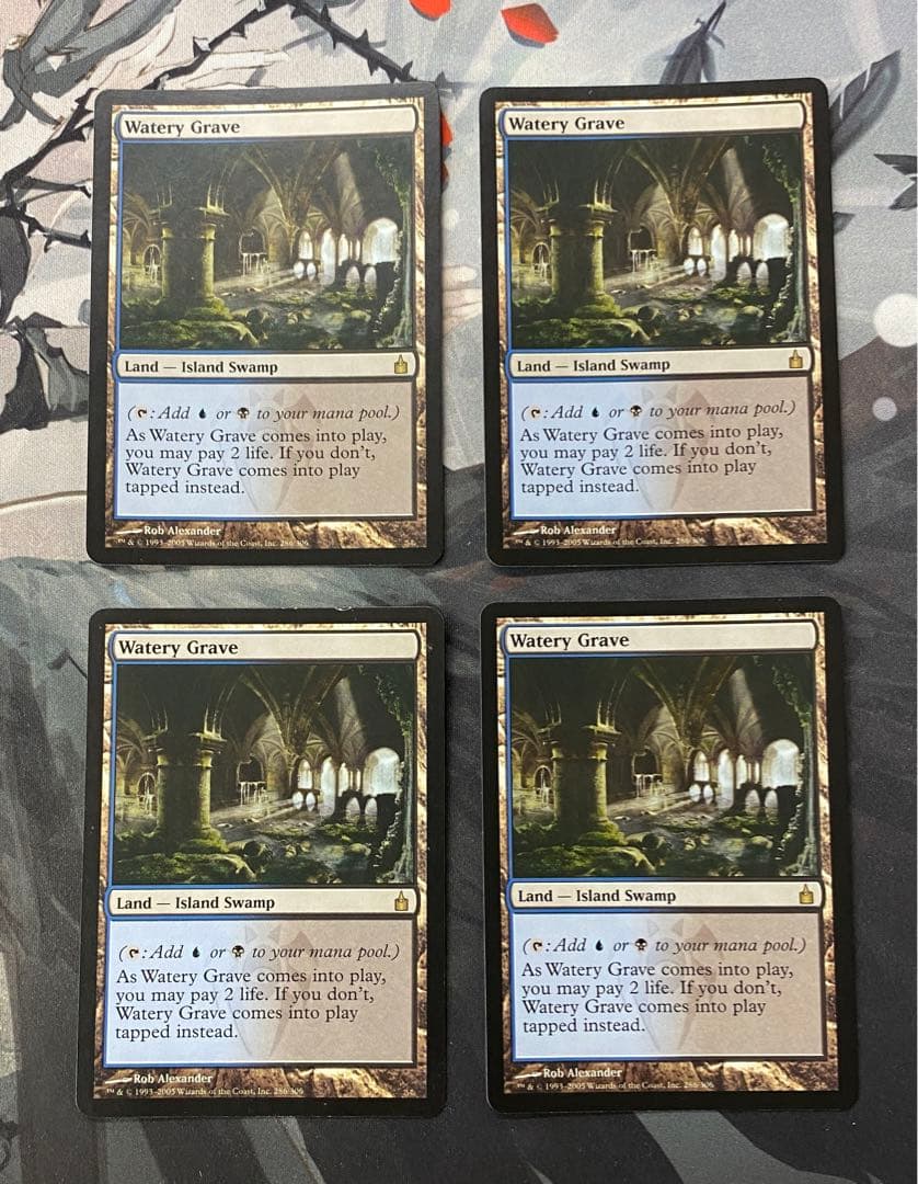 mtg 湿った墓 英語版4枚セット 初版 お 手頃 価格